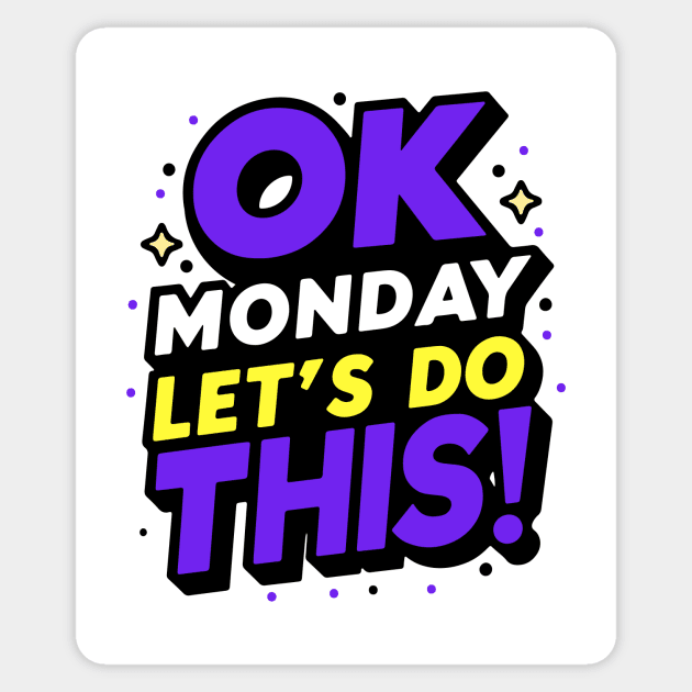 Monday Sticker by CreativeSage